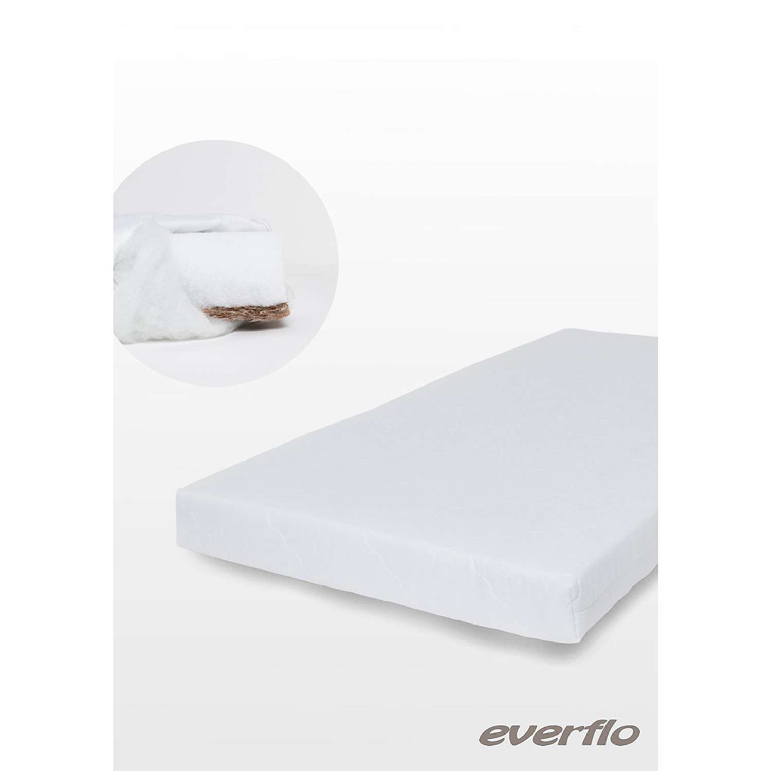 Матрас в кроватку EVERFLO Eco Jacquard EV-01 - фото 3