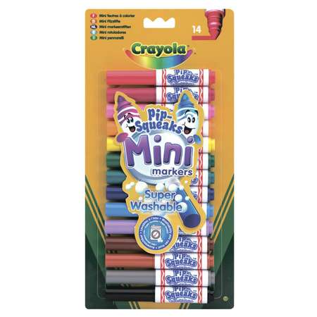 Мини-маркеры Crayola смываемые 14 шт