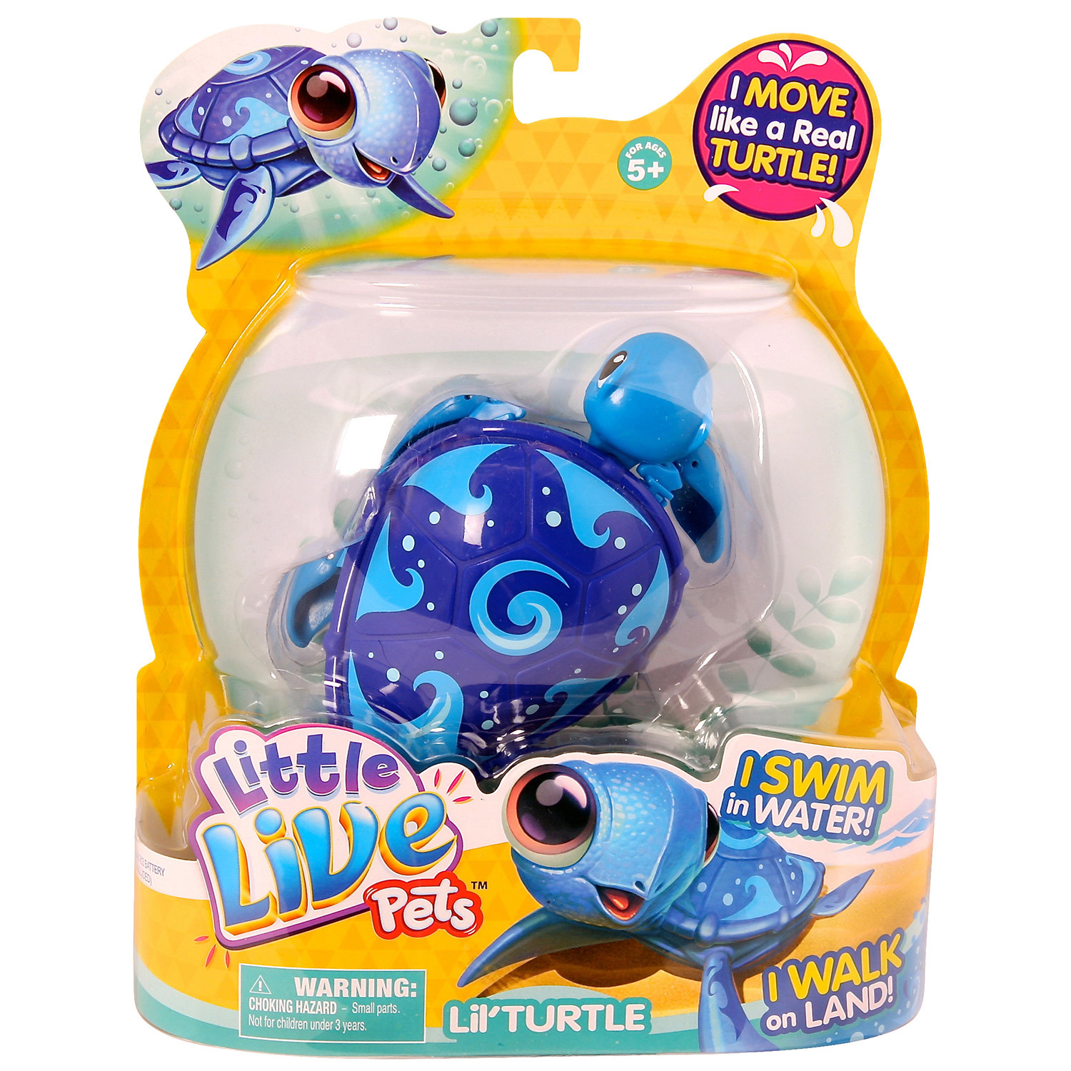 Игрушка Little Live Pets Черепашка в ассортименте 28041 (28142 28143 28144 28145) - фото 10