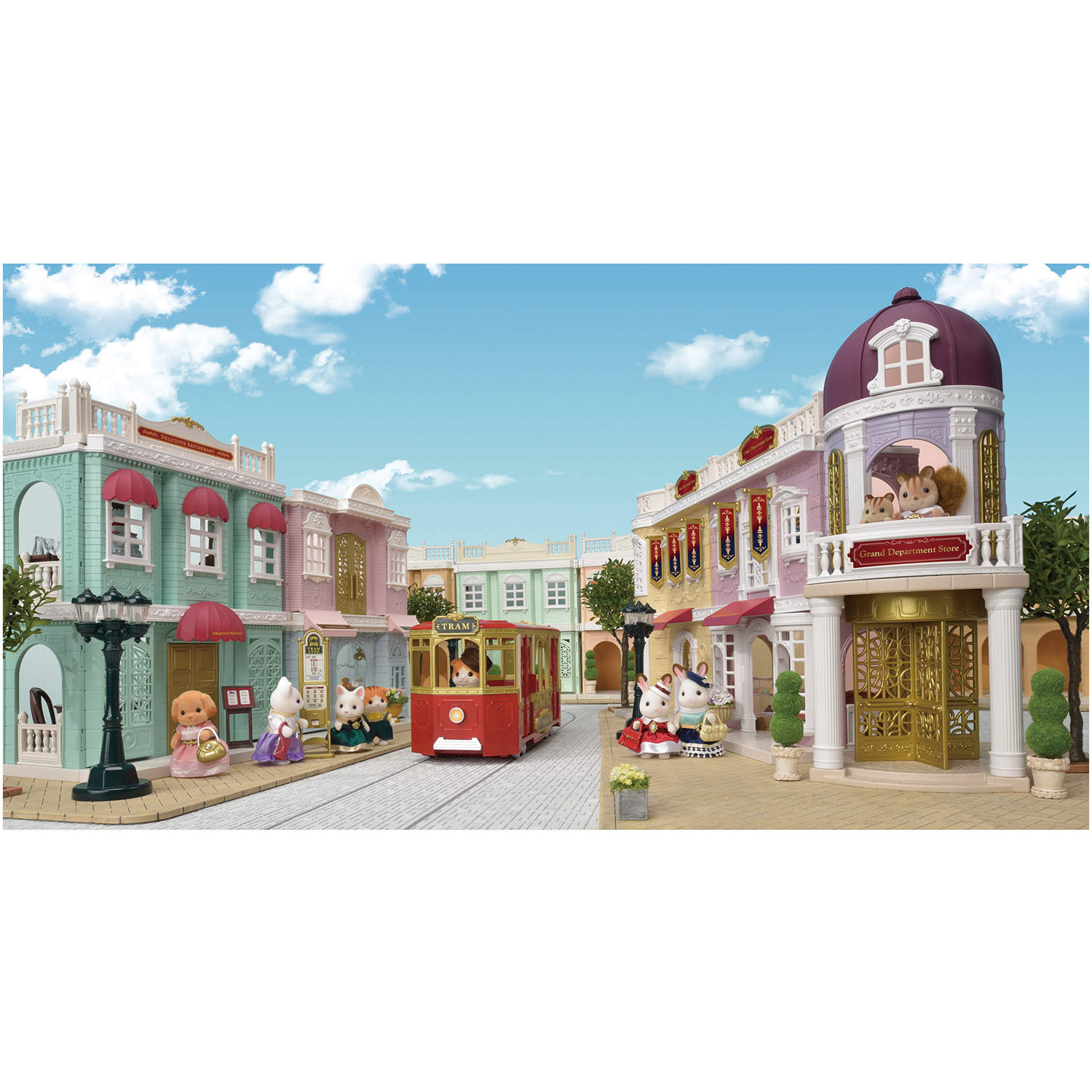 Набор SYLVANIAN FAMILIES TOWN Series Галерея «Гранд Таун» - фото 6