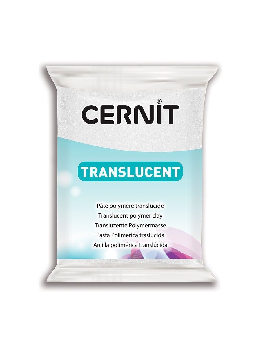 Полимерная глина Cernit пластика запекаемая Цернит translucent прозрачный 56 гр CE0920056 - фото 8