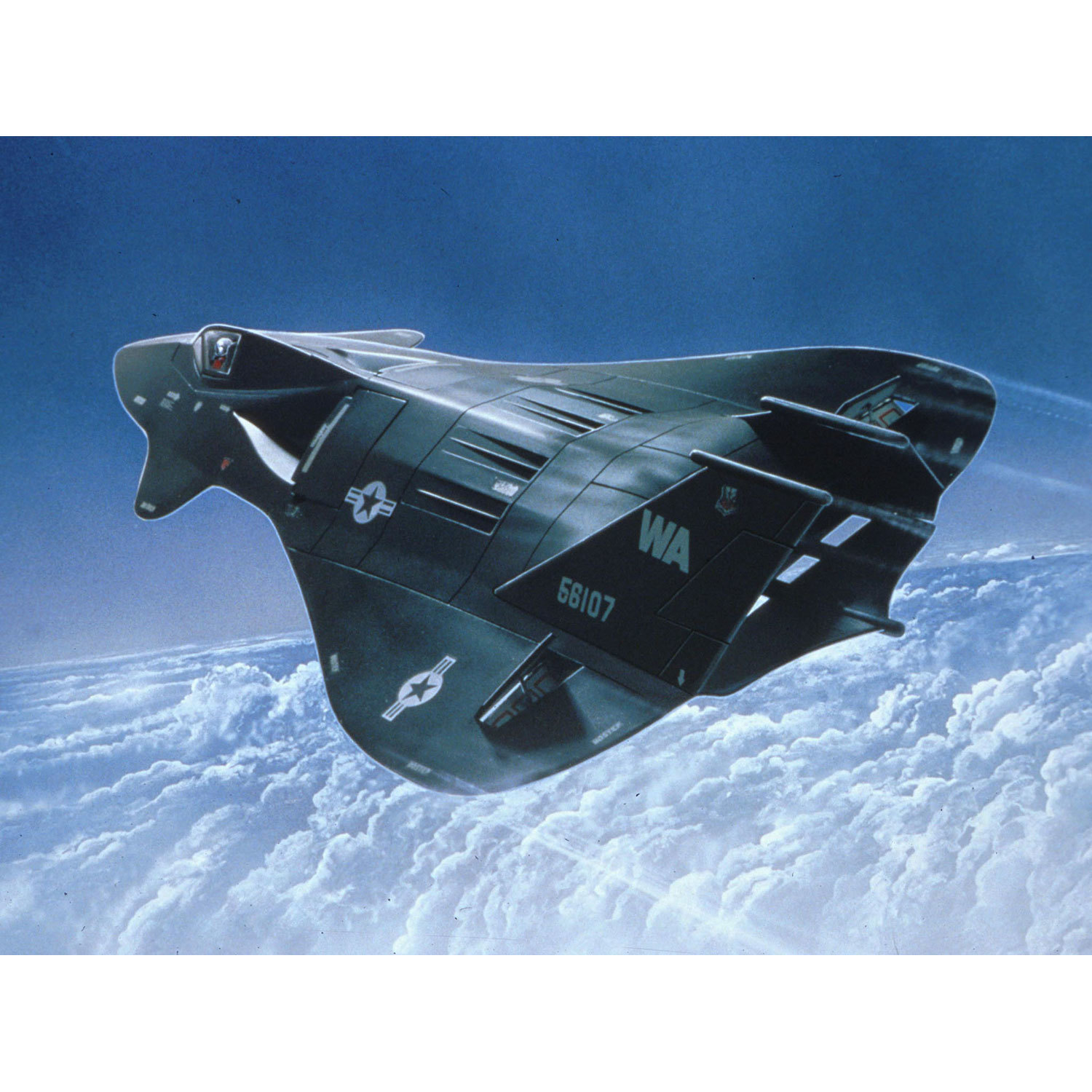 Истребитель Revell F-19 Stealth 1:144 04051 - фото 6