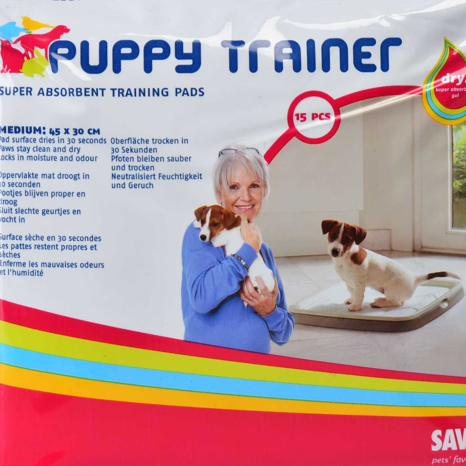 Подстилки для лотка Savic Puppy Trainer средние 15шт - фото 2