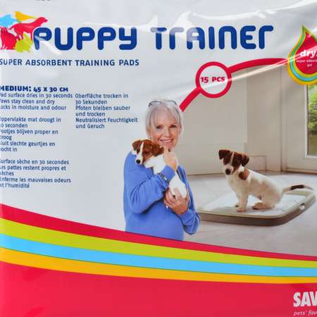 Подстилки для лотка Savic Puppy Trainer средние 15шт