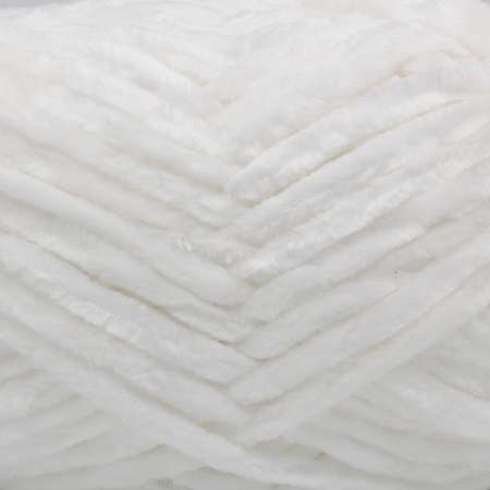 Пряжа для вязания Astra Premium селена мягкая микрополиэстер 100 гр 68 м 01 белый 3 мотка