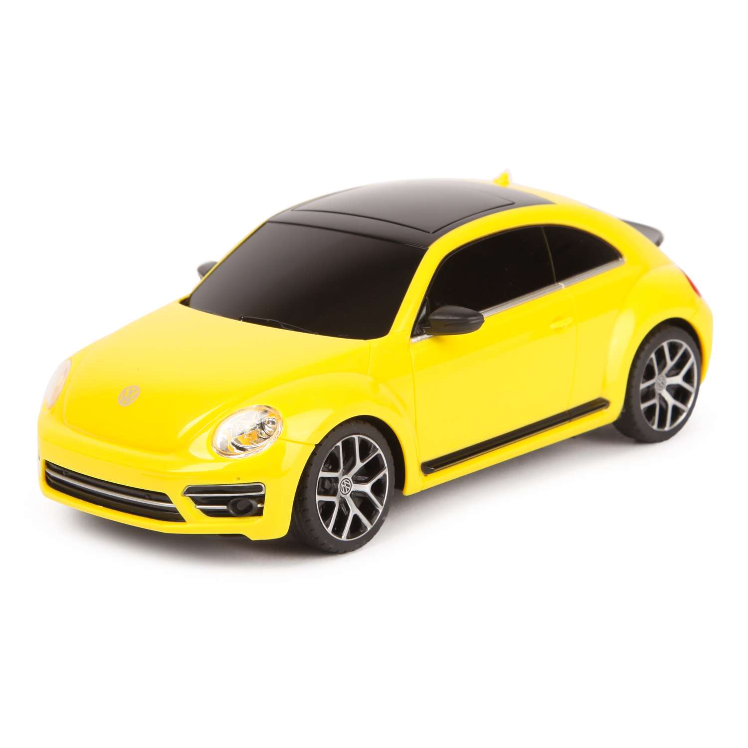 Машина Rastar РУ 1:24 Volkswagen Beetle Желтая 76200 - фото 3