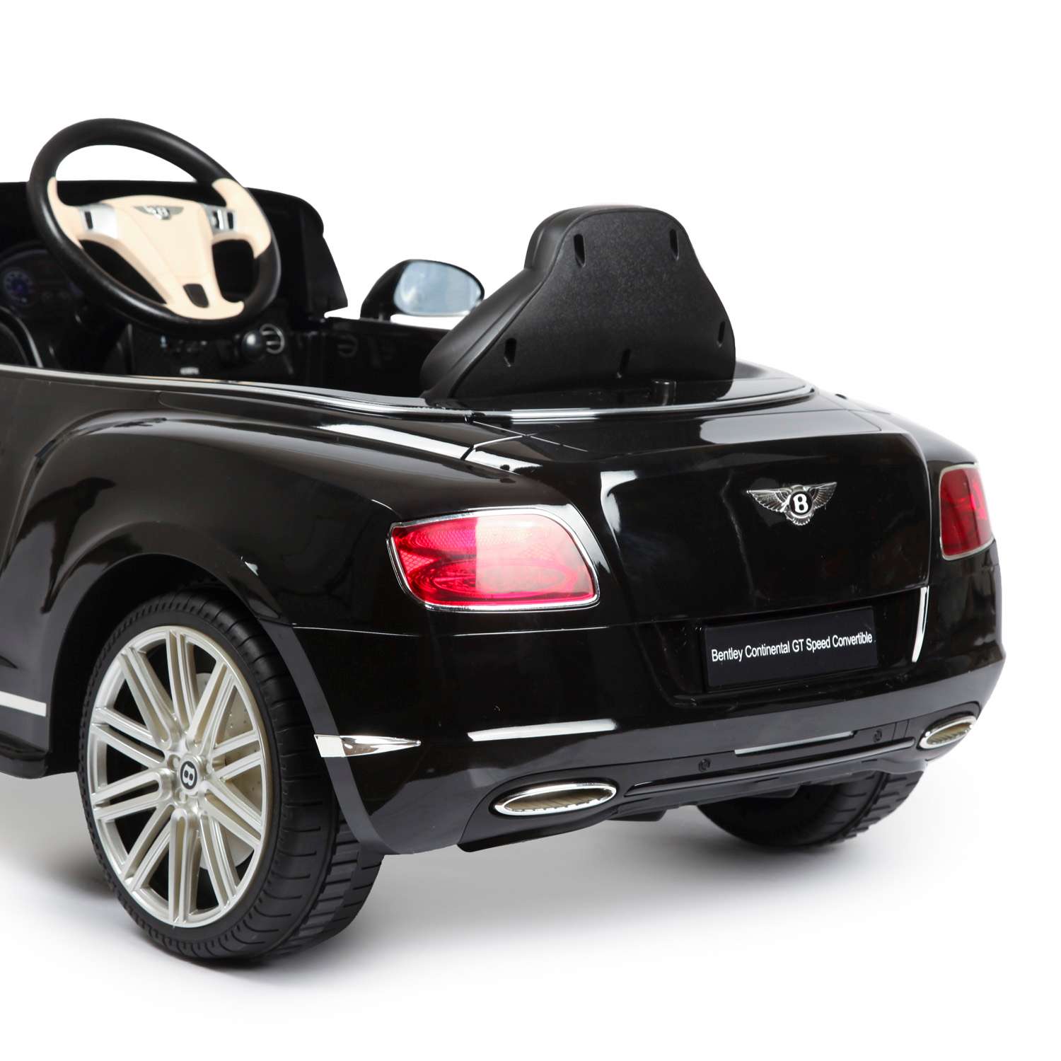 Электромобиль Rastar Bentley GTC Черный - фото 14