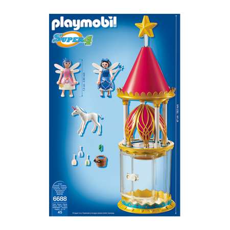 Конструктор блочный Playmobil Super 4 Музыкальные Цветочная Башня с Твинкл 6688pm