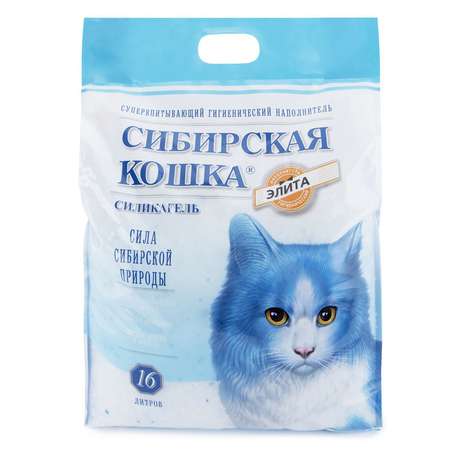 Наполнитель для кошек Сибирская кошка Элита 16л
