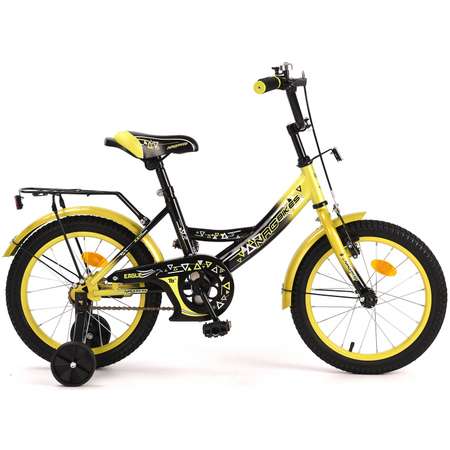 Велосипед NRG BIKES EAGLE 16 black-lemon