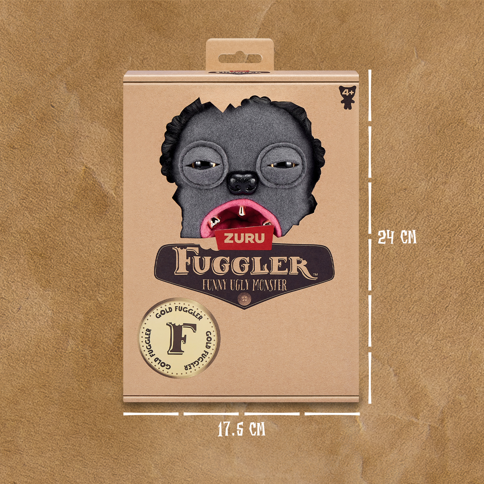 Игрушка мягкая FUGGLER Series 1 Hedge grog - eyes and teeth 15708M - фото 3