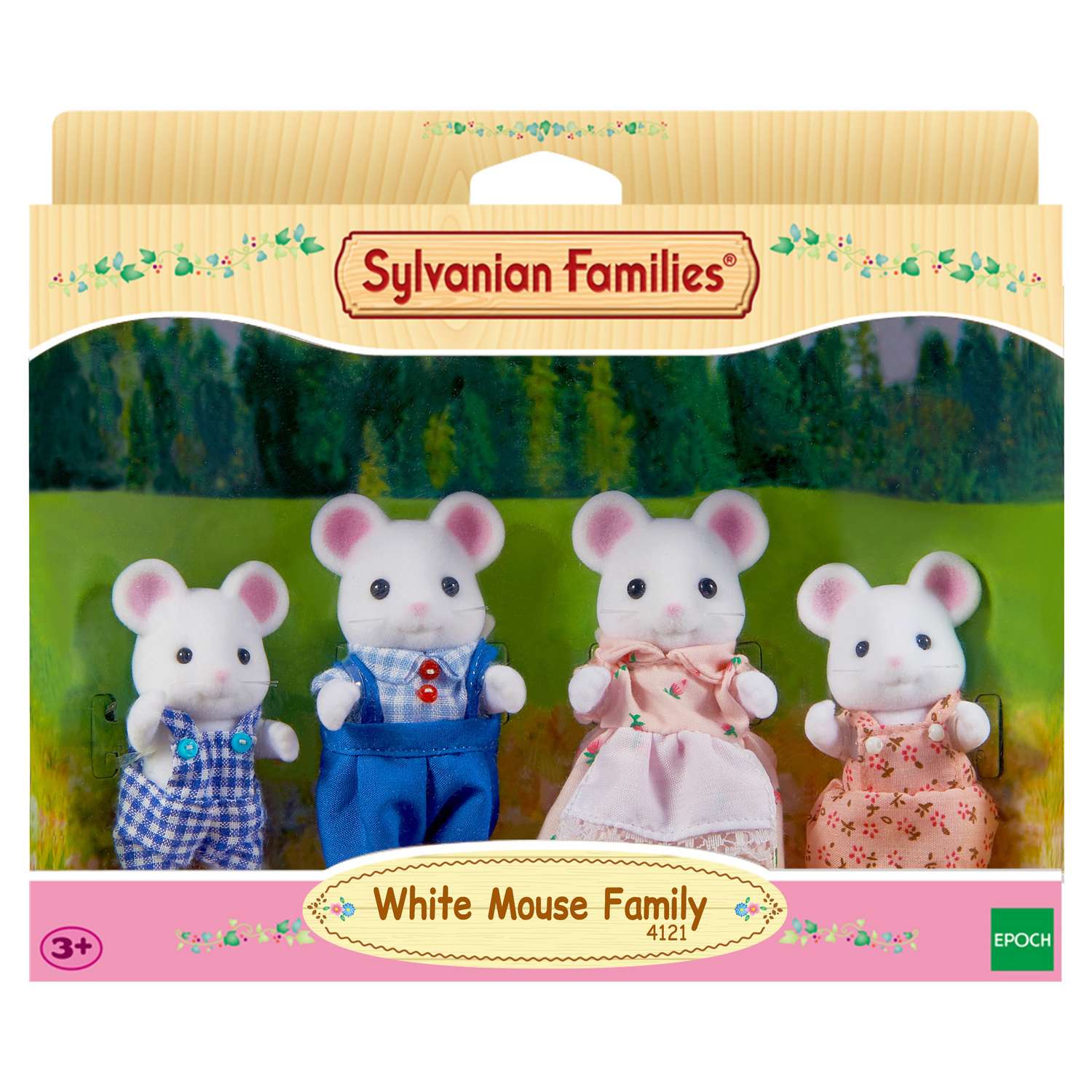 Набор Sylvanian Families "Семья Белых Мышей" (4121) - фото 3