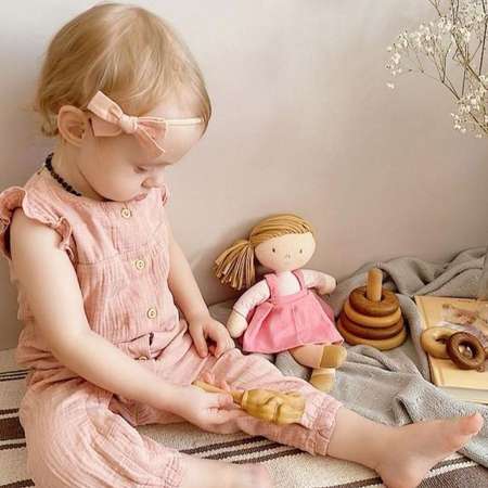Кукла Bonikka мягконабивная Rose 28 см в подарочной упаковке