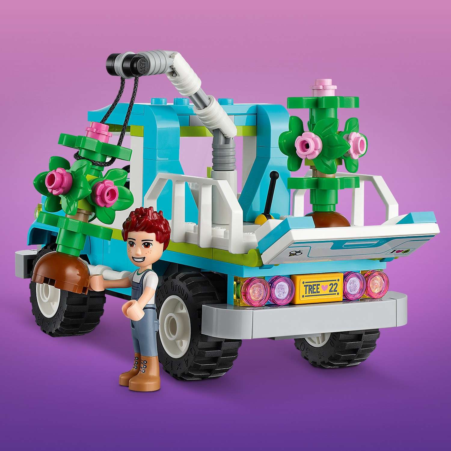 Конструктор LEGO Friends Машина для посадки деревьев 41707 - фото 9