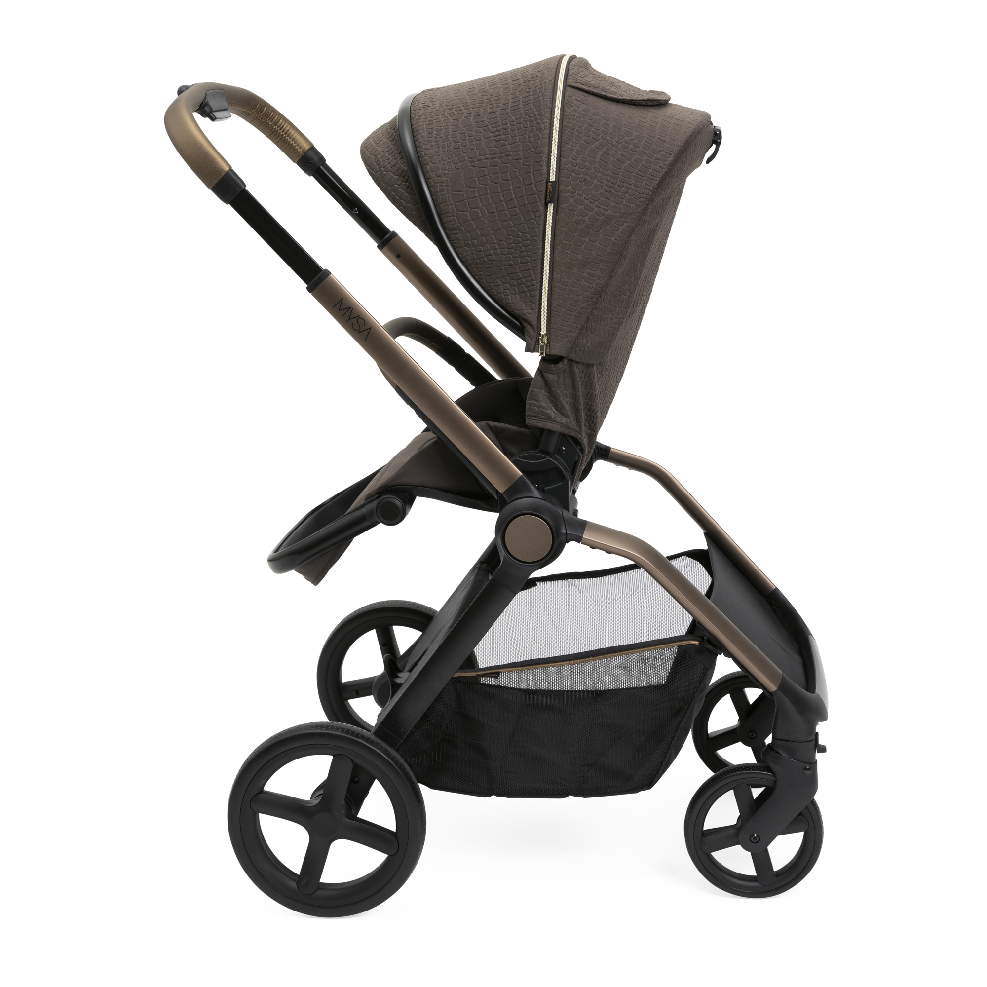 Коляска Chicco Mysa Stroller bronze lizard re lux - фото 4