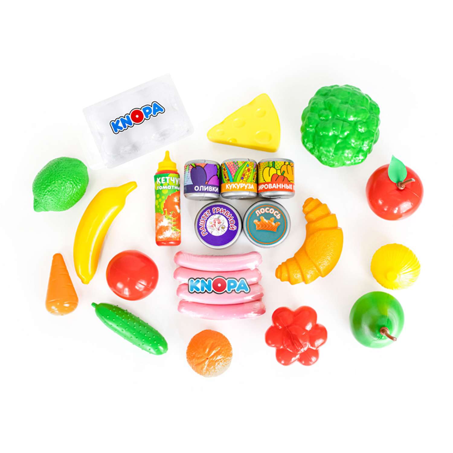 Игровой набор КНОПА Шоппер с продуктами - фото 6