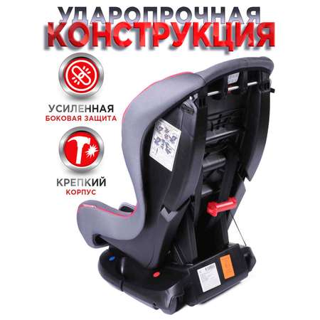 Автокресло BabyCare Rubin серый 1023