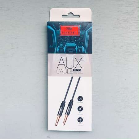 Кабель AUX Earldom Jack 3.5mm(m) /AUX10 /2.0м/чёрный