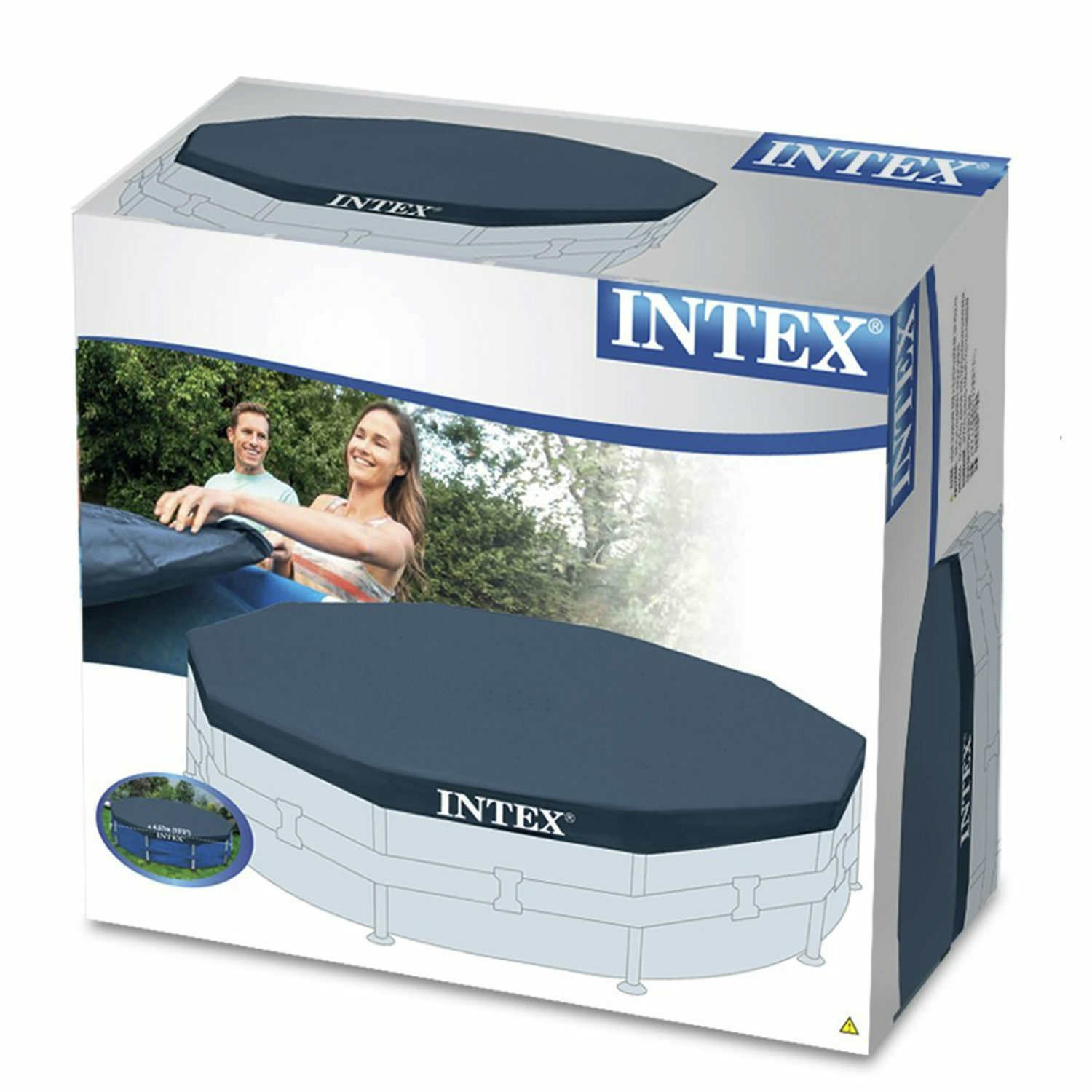 Тент для бассейна Intex круглый 366 см - фото 2