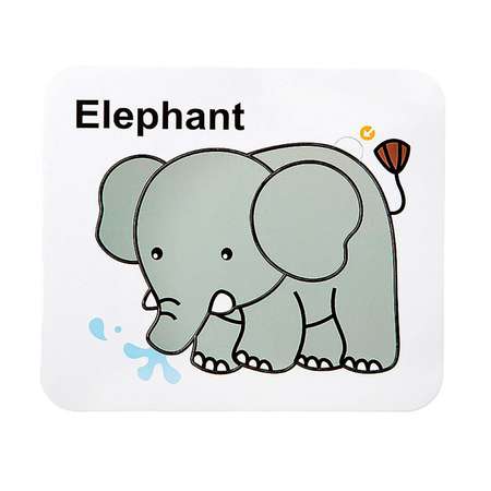 Раскраска-пазл BONDIBON многоразовая Слон
