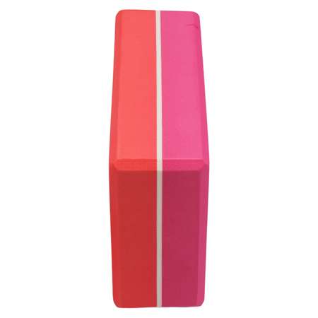 Блок для йоги Espado розово-красный ES2722