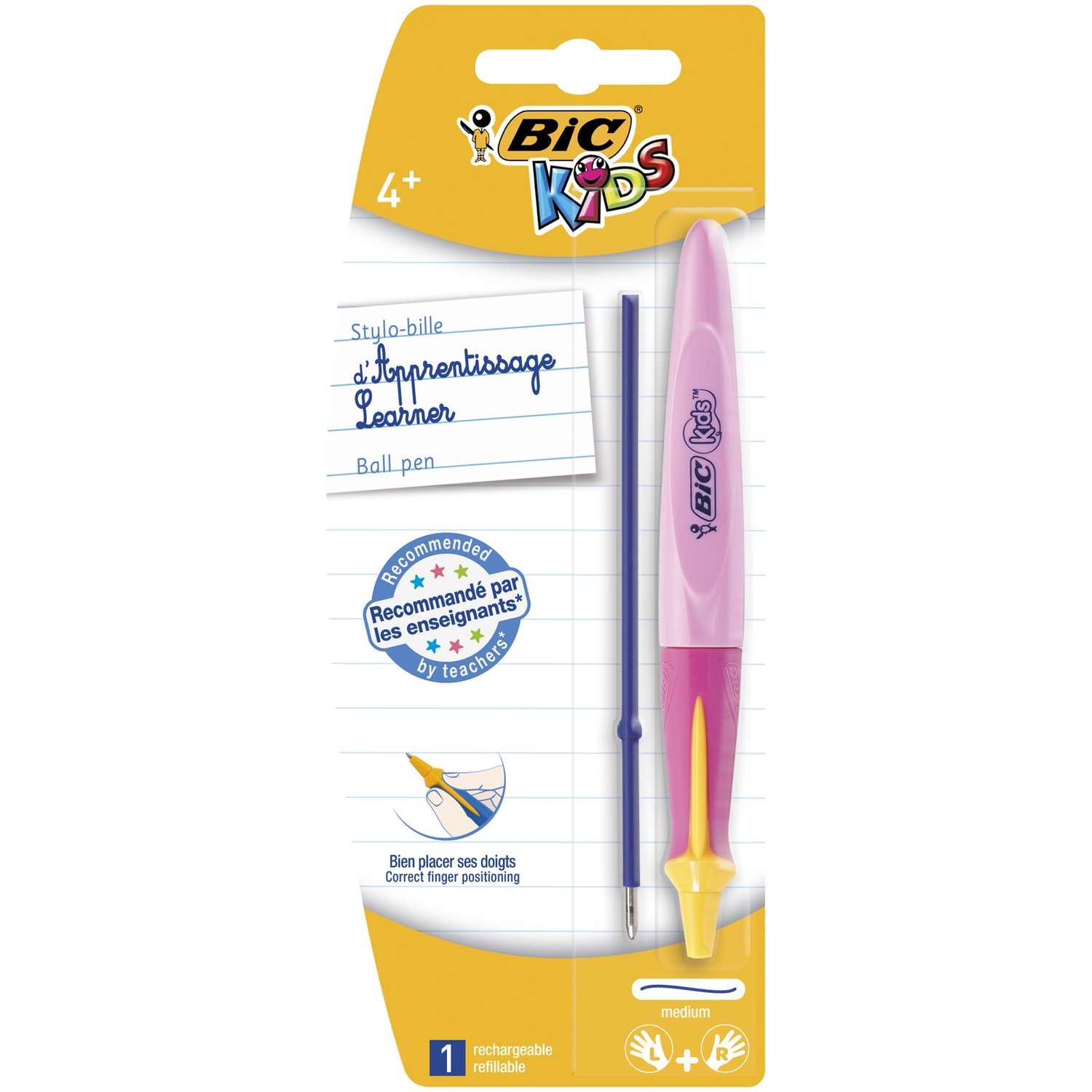 Ручка BIC Kids Твист + 1 стержень в ассортименте - фото 3