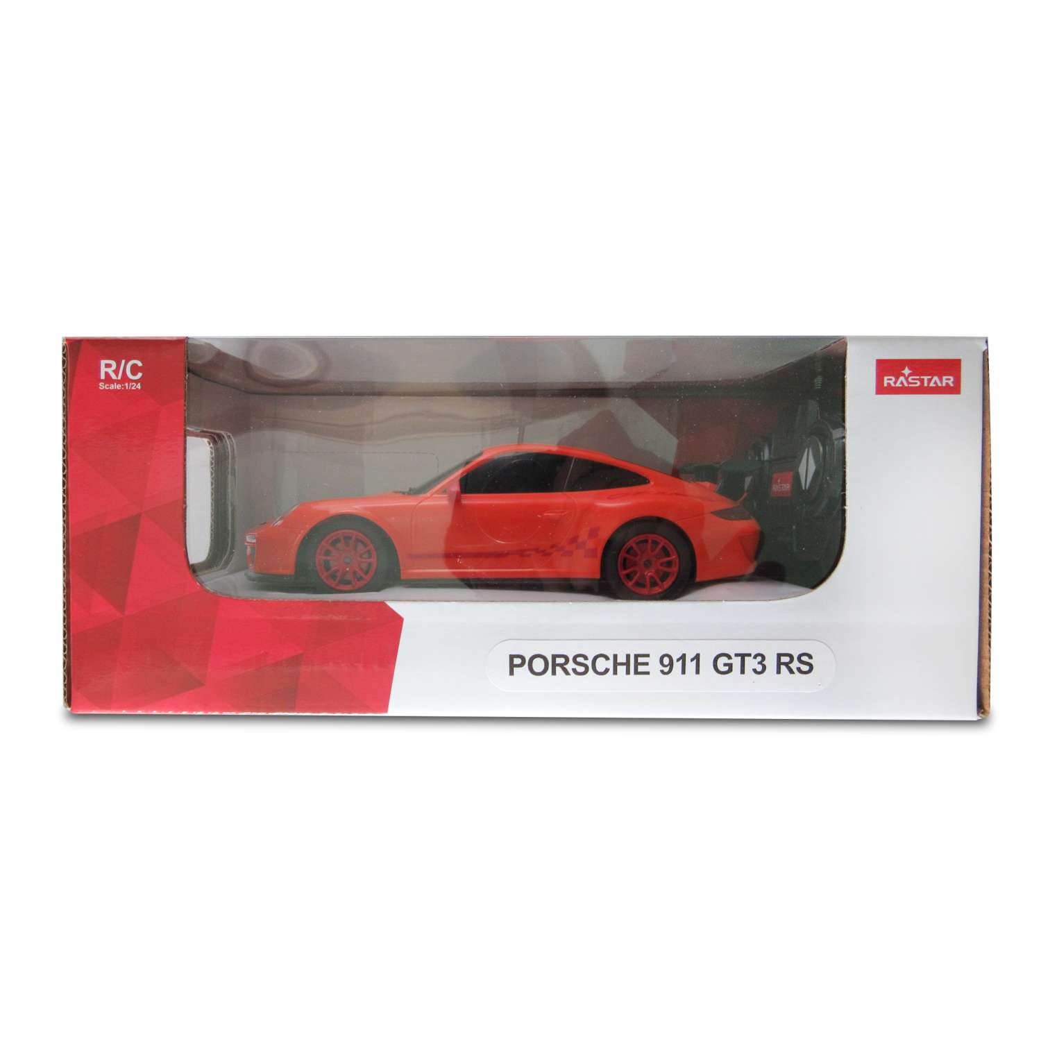 Машина Rastar РУ 1:24 Porsche GT3 RS Оранжевая 39900-1 - фото 2