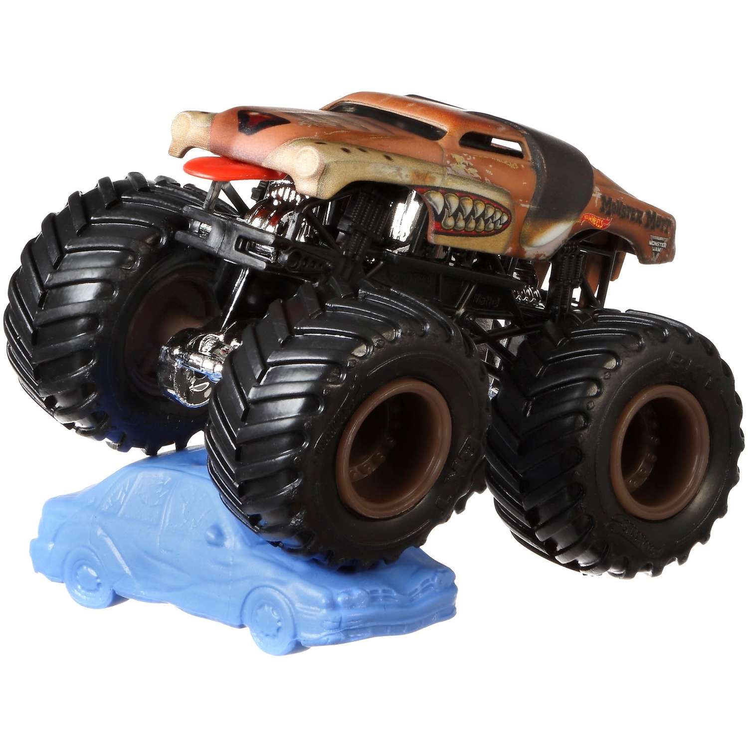 Машина Hot Wheels Monster Jam 1:64 Dog Pound Монстр-пес Дикий FLX44 21572 - фото 4