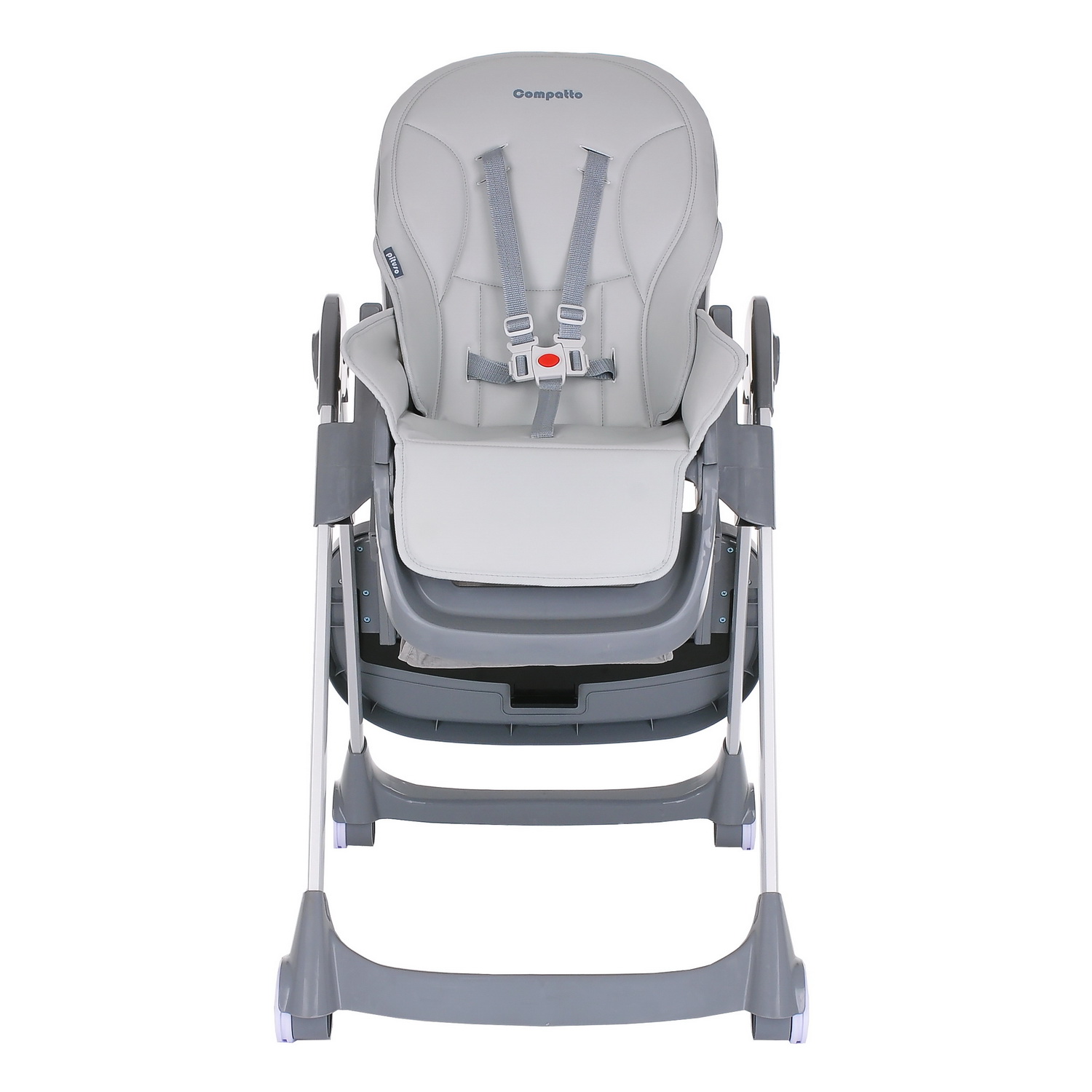 Стул для кормления Pituso Compatto Light Grey - фото 2