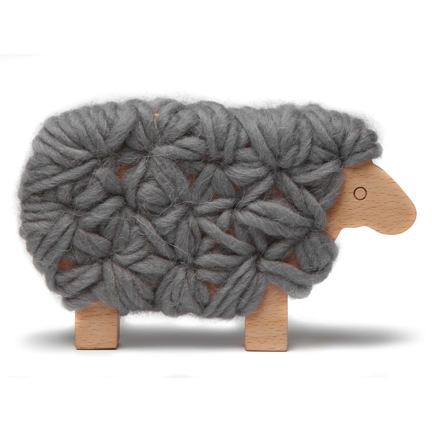 Набор для создания игрушки ToyMo «Наряди овечку» цвет серый - фото 3