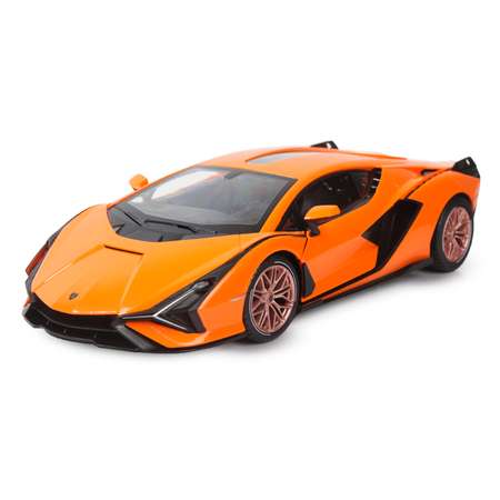 Машина Rastar РУ 1:14 Lamborghini Sian Оранжевая 97700