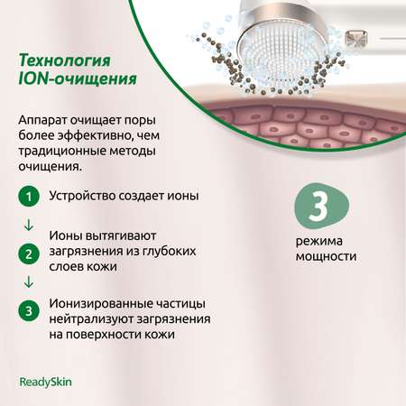 Прибор ReadySkin Octa для очищения и омоложения кожи