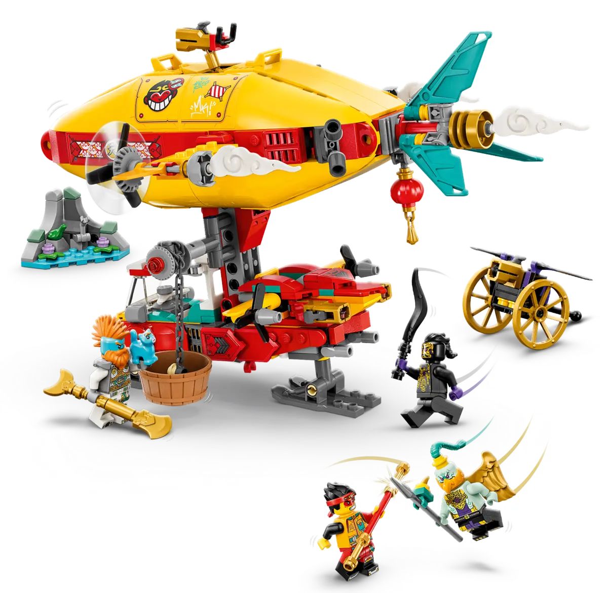 Конструктор LEGO Monkie Kids Cloud Airship 80046 - фото 2