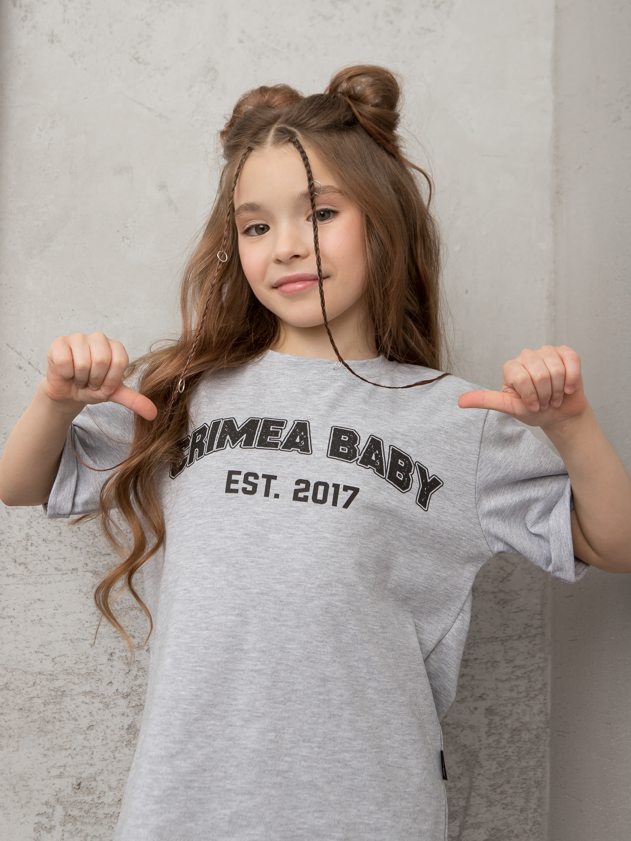 Футболка и брюки Crimea Baby Pants/grey - фото 11