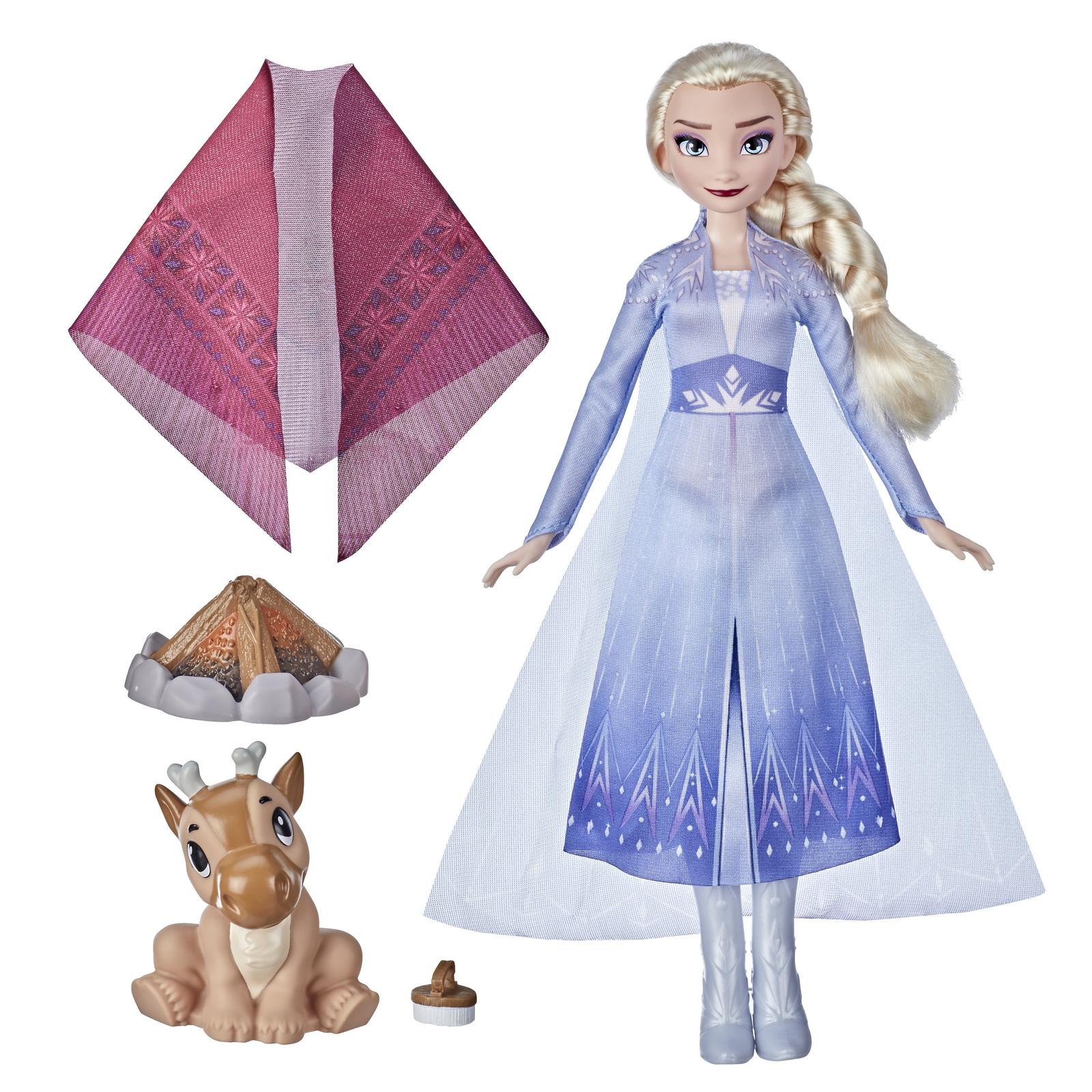 Набор игровой Disney Frozen Холодное Сердце 2 Эльза у костра F15825X0  купить по цене 1399 ₽ в интернет-магазине Детский мир