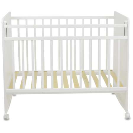 Детская кроватка WOODLINES Мариус прямоугольная, (белый)