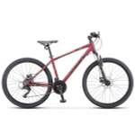Велосипед STELS Navigator-590 MD 26 K010 16 Бордовый/салатовый