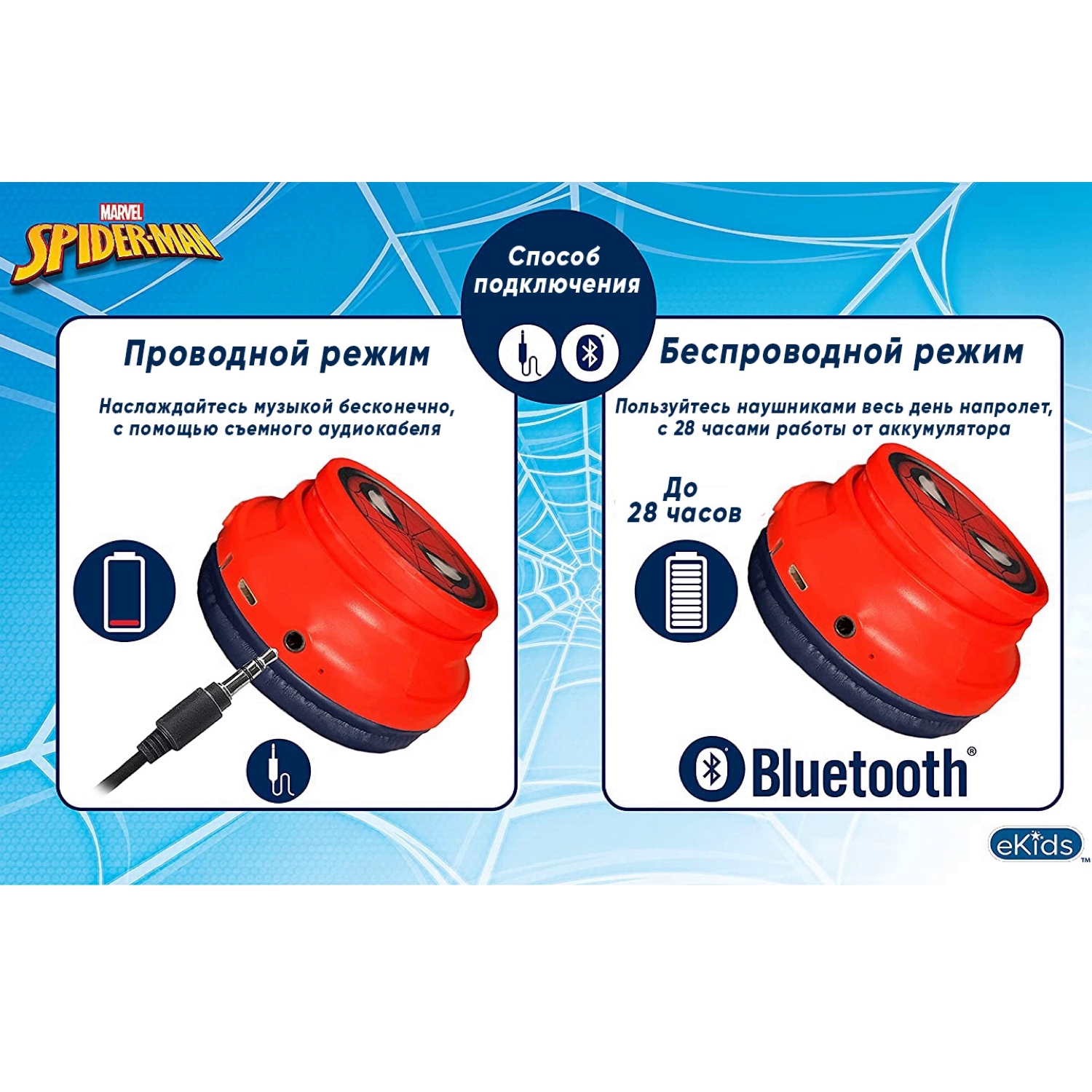 Детские наушники eKids SM-B50 - фото 7