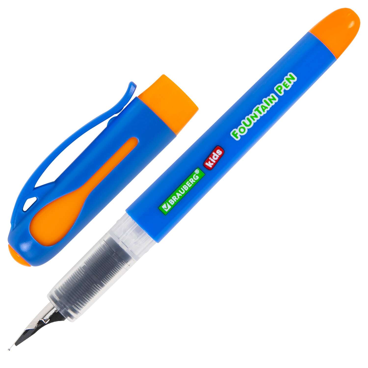 Перьевая ручка Brauberg с 10 сменными картриджами набор для каллиграфии - фото 7