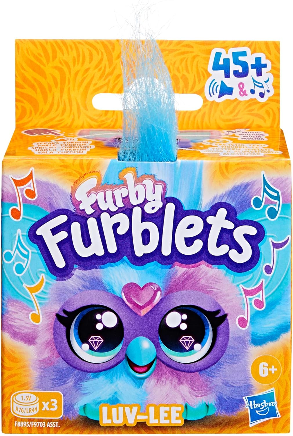 Игрушка интерактивная Furby Luv Lee F88955X0 - фото 8