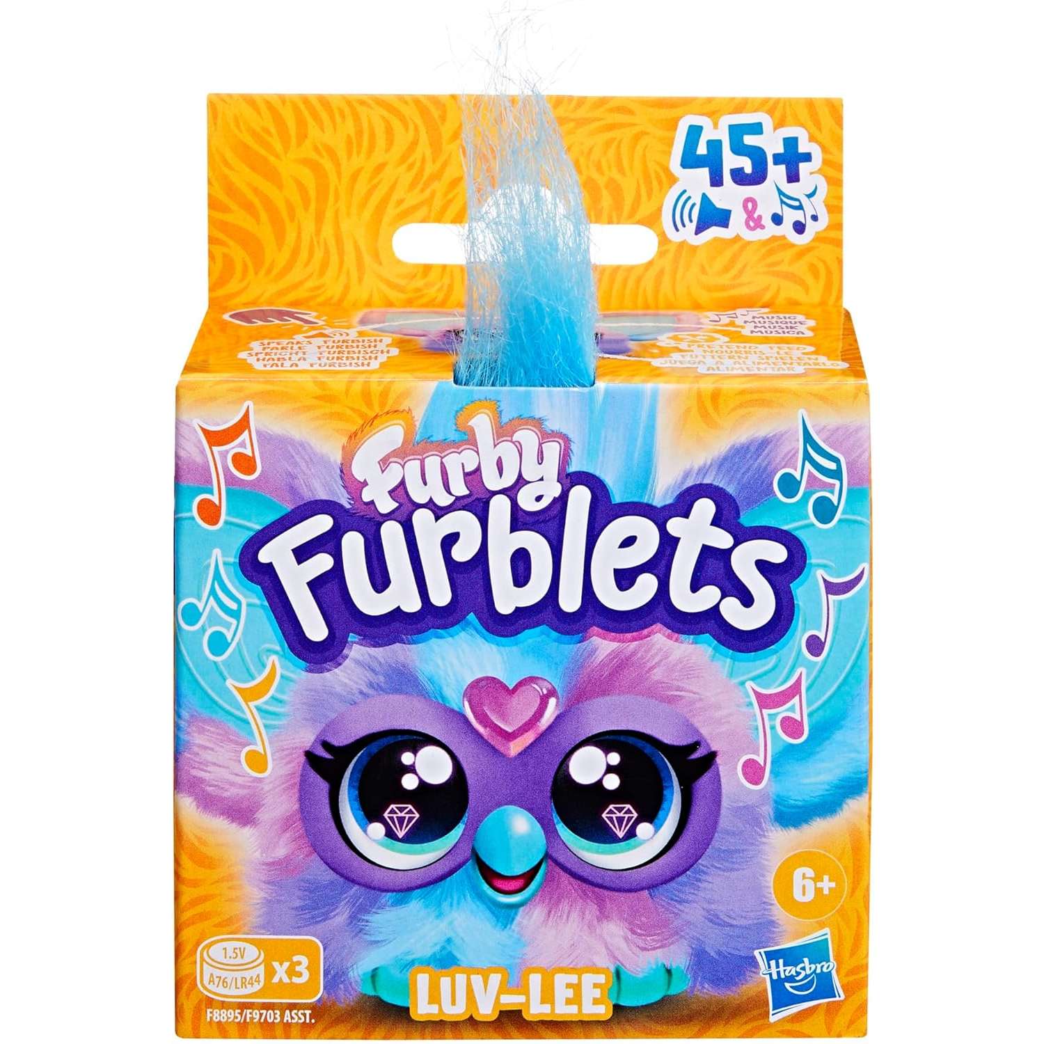 Игрушка интерактивная Furby Luv Lee F88955X0 - фото 8