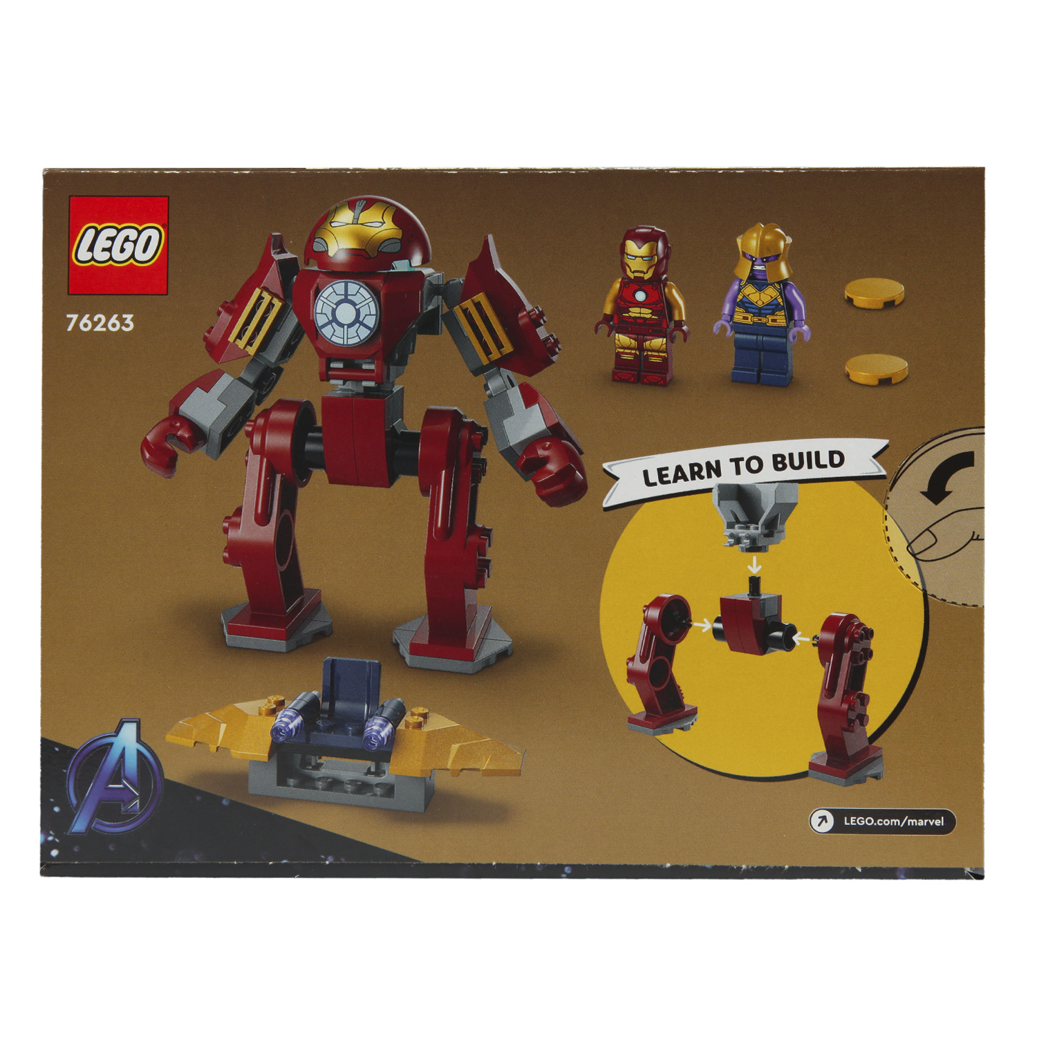 Конструктор LEGO Marvel Iron Man Hulkbuster vs. Thanos 76263 - фото 14