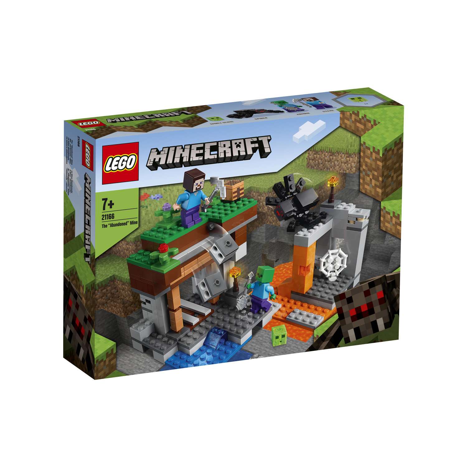 Конструктор детский LEGO Minecraft Заброшенная шахта 21166 - фото 1
