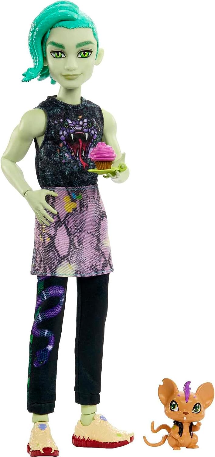 Кукла модельная Monster High Deuce HHK56 - фото 4