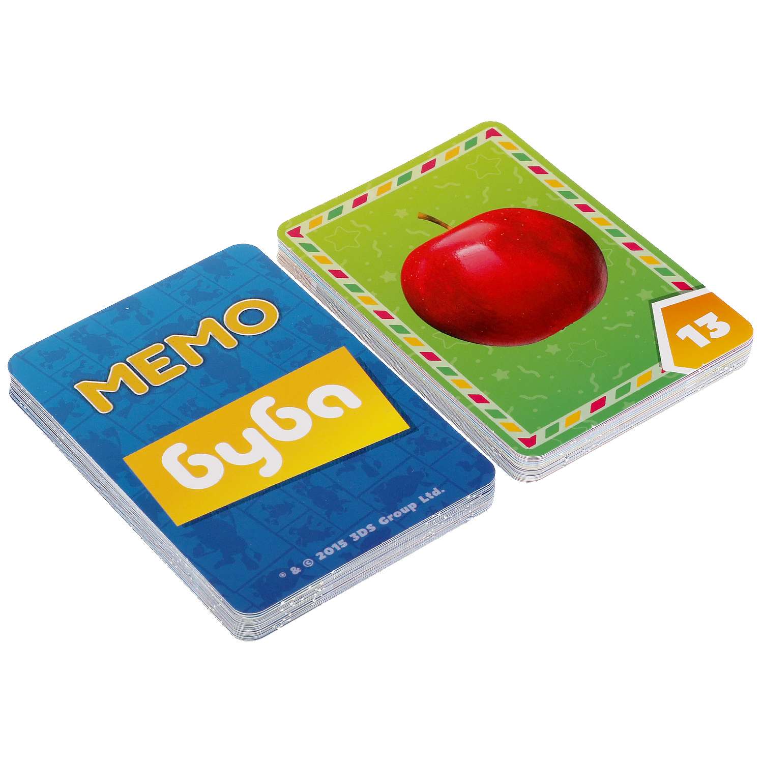 Карточная игра Мемо Умные Игры Буба 50 карточек Тренируем память - фото 4