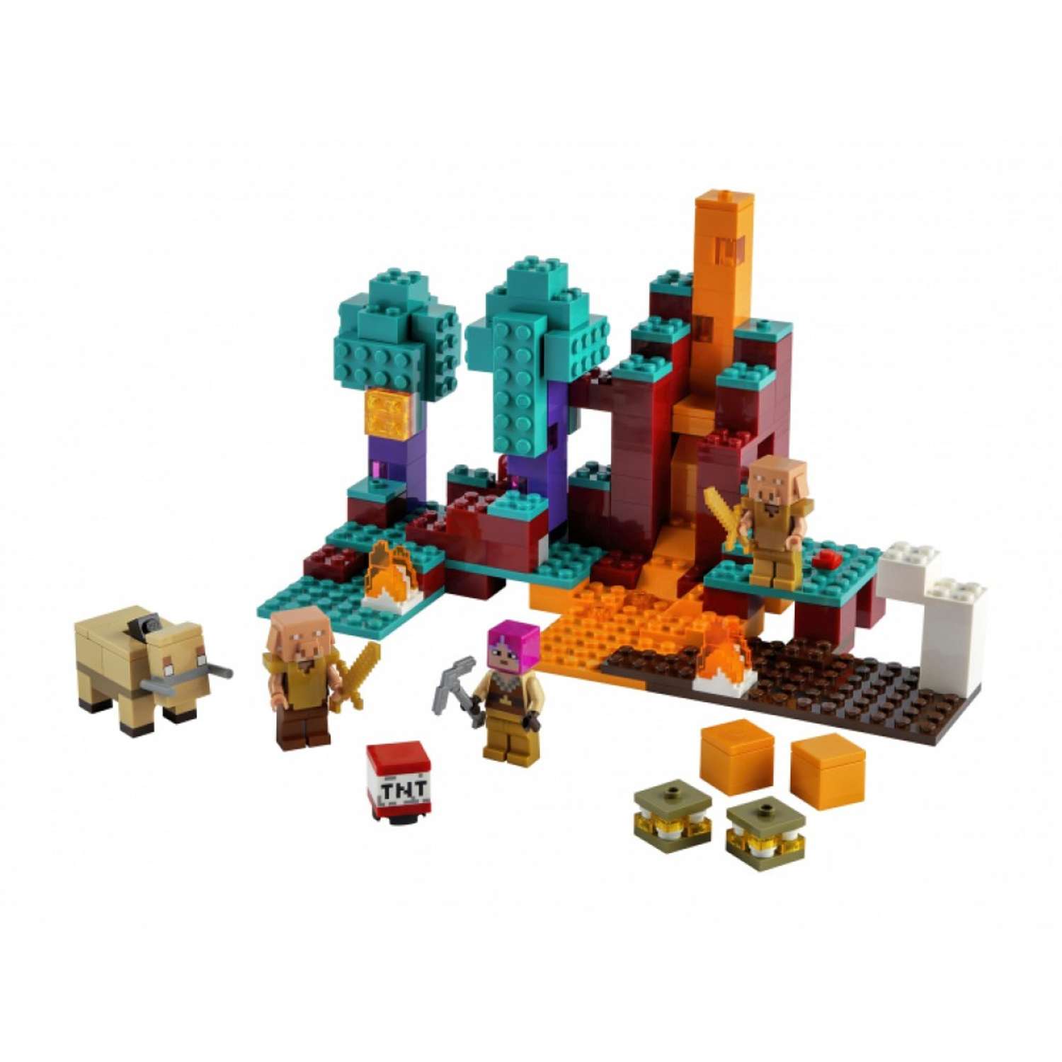 Конструктор LEGO Minecraft Искажённый лес 21168 - фото 2