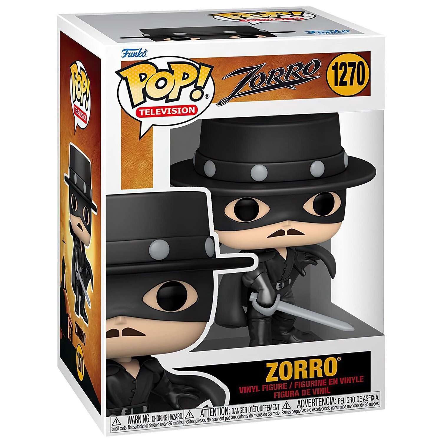Фигурка Funko POP! TV Zorro Anniversary Zorro (1270) 59318 - фото 2