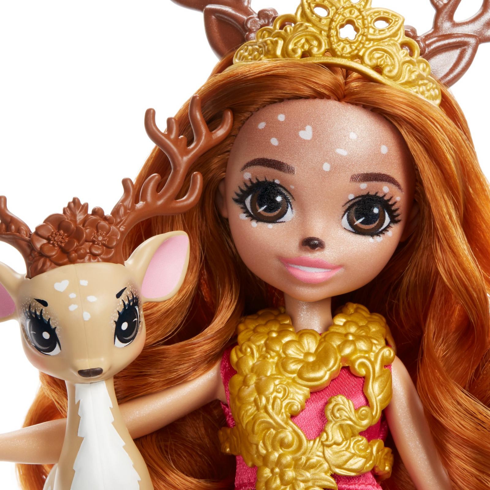 Кукла Enchantimals Королева Давиана и Грасси GYJ12 GYJ11 - фото 5