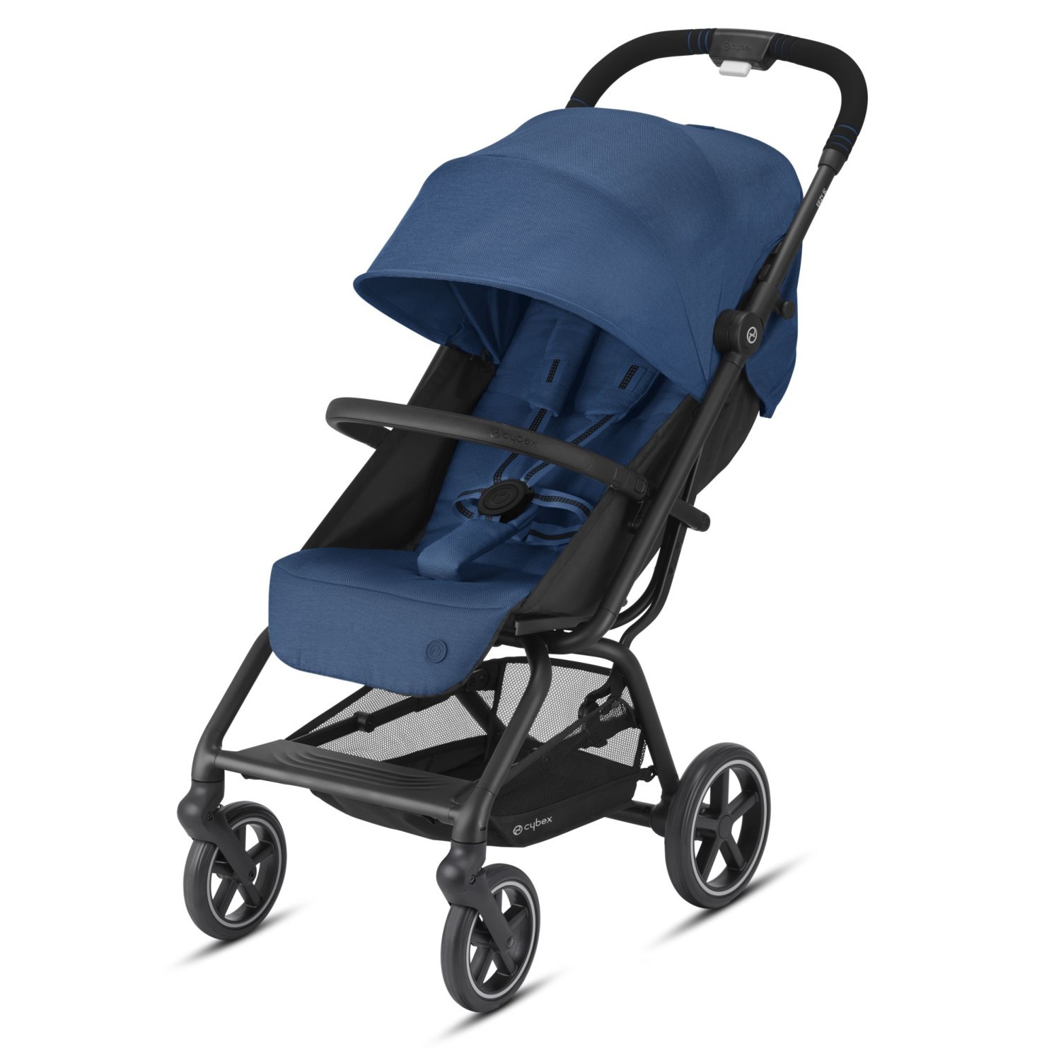 Коляска прогулочная Cybex Eezy S Plus Navy Blue - фото 1