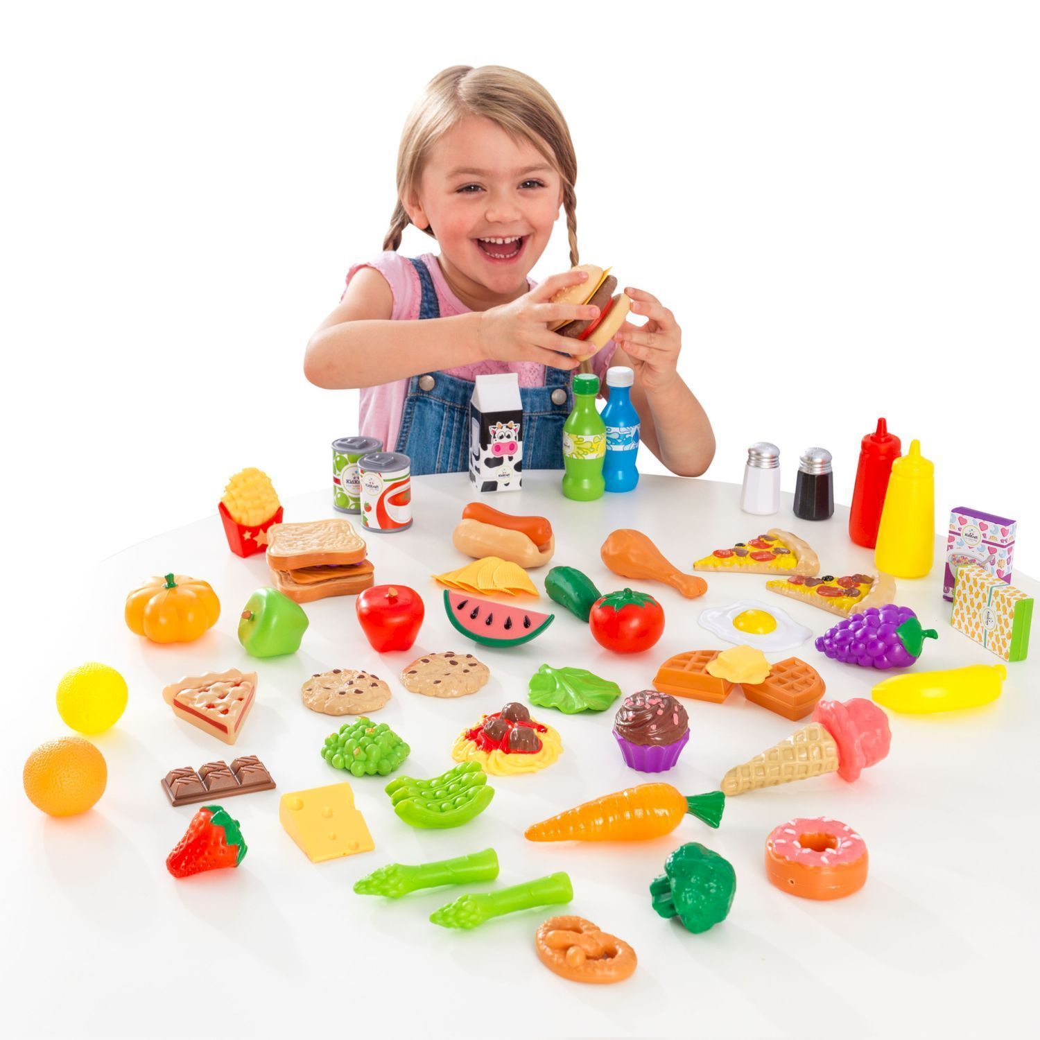 Play sets. Кидкрафт набор еды. Игровой набор еды kidkraft вкусное удовольствие. Набор еды для 10 месячного ребенка. Kidkraft набор еды вкусное удовольствие 115 элементов.